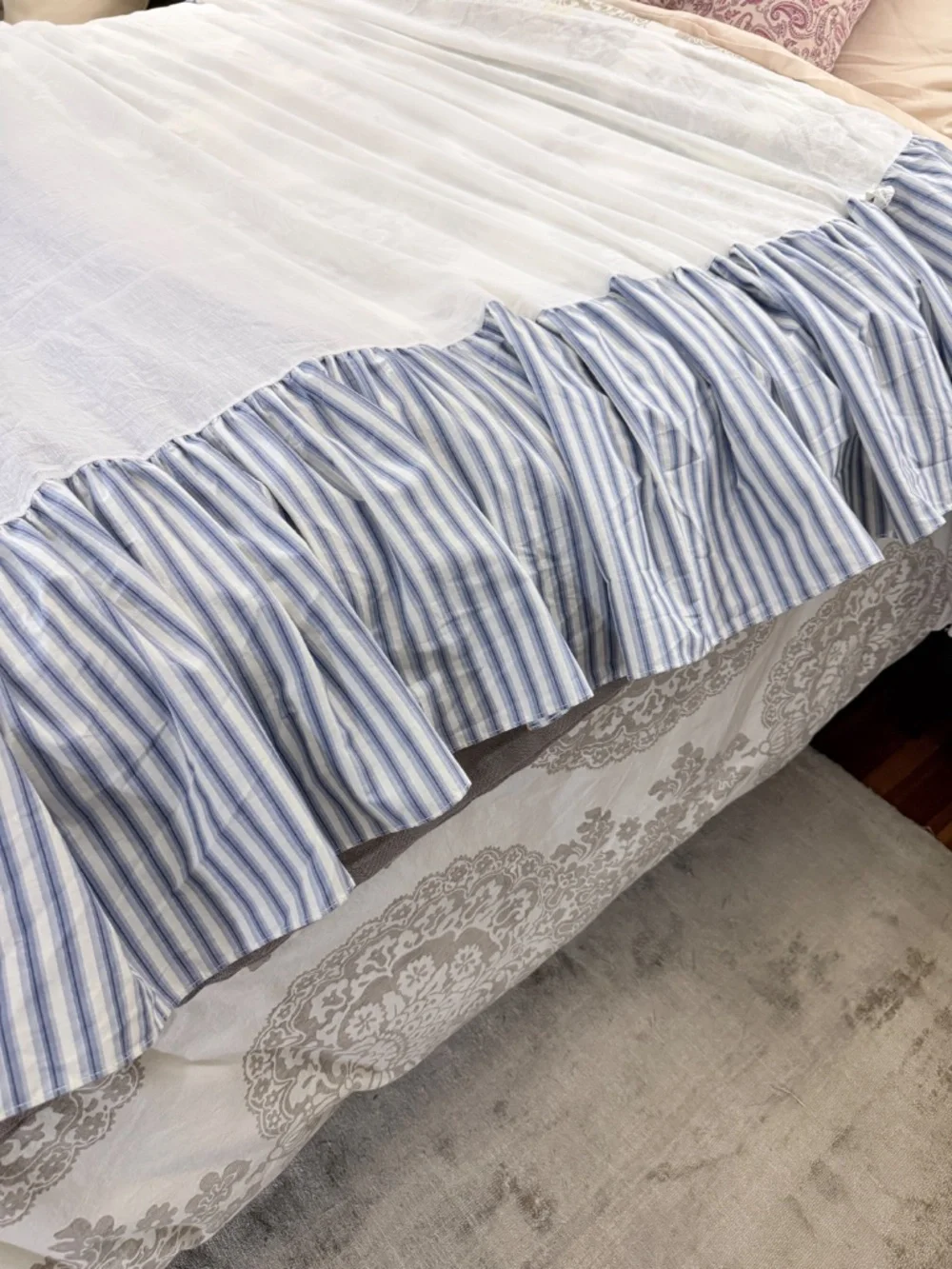 Ralph Lauren Tamarind Bed Skirt Queen Size